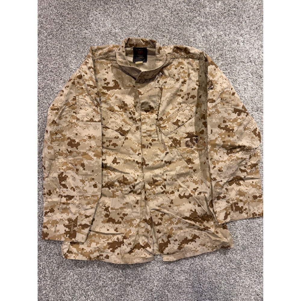 Short Bark Industries Blouse Mens S-R Tan Desert MARPAT USMC MCCUU Camo Tactical